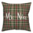 Mr. Nice in Tartan Plaid 18x18 Spun Poly Pillow