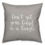 Don’t Get Your Tinsel In A Tangle in Gray 18x18 Spun Poly Pillow