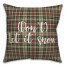 Don't Let It Snow in Tartan Plaid 18x18 Spun Poly Pillow Cover