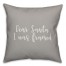 Dear Santa, I Was Framed in Gray 18x18 Spun Poly Pillow Cover