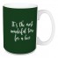 It's The Most Wonderful Time For A Beer in Dark Green 15 oz Mug