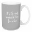 It's The Most Wonderful Time For A Beer in Gray 15 oz Mug