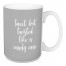 Sweet But Twisted Like A Candy Cane in Gray 15 oz Mug