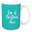 Cup Of Christmas Cheer in Teal 15 oz Mug