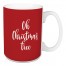 Oh Christmas Tree in Red 15 oz Mug