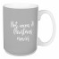 Hot Cocoa & Christmas Movies  in Gray 15 oz Mug
