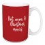 Hot Cocoa & Christmas Movies  in Red 15 oz Mug