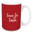 Cocoa For Santa in Red 15 oz Mug