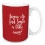 Anyone Else Find Santa A Little Creepy? in Red 15 oz Mug