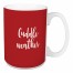 Cuddle Weather in Red 15 oz Mug