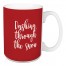 Dashing Through The Snow in Red 15 oz Mug
