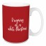 Dreaming Of A White Christmas in Red 15 oz Mug