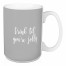 Drink Til You're Jolly in Gray 15 oz Mug