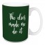 The Elves Made Me Do It in Dark Green 15 oz Mug