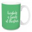 Family in Light Green 15 oz Mug