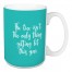 The Tree Isn’t The Only Thing Getting Lit This Year in Teal 15 oz Mug