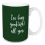 I've Been Good(ish) This Year in Dark Green 15 oz Mug