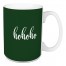 Hohoho in Dark Green 15 oz Mug