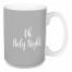 Oh Holy Night in Gray 15 oz Mug