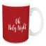 Oh Holy Night in Red 15 oz Mug