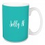 Jolly AF in Teal 15 oz Mug