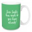 Dear Santa in Light Green 15 oz Mug