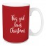 This Girl Loves Christmas in Red 15 oz Mug