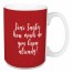 Dear Santa in Red 15 oz Mug