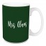 Mrs. Claus in Dark Green 15 oz Mug