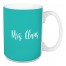 Mrs. Claus in Teal 15 oz Mug