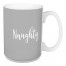 Naughty in Gray 15 oz Mug