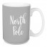 North Pole in Gray 15 oz Mug