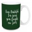 Dear Rudolph in Dark Green 15 oz Mug