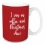 I Run On Coffee And Christmas Cheer in Teal 15 oz Mug