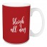 Sleigh All Day in Teal 15 oz Mug