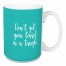 Don't Get Your Tinsel In A Tangle in Green 15 oz Mug