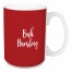 Bah Humbug in Red 15 oz Mug