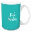 Bah Humbug in Teal 15 oz Mug