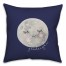 Moon and Sun Greetings 16x16 Spun Poly Pillow