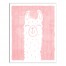Happy Llama 11x14 Canvas Wall Art