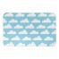 Cloud Pattern 34x21 Bath Mat