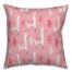 Llama Pattern 16x16 Spun Poly Pillow