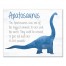 Apatosaurus Facts 16x20 Canvas Wall Art