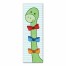 Dinosaur In Bowties 12x36 Canvas Wall Art