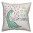 Sleepy Saurus 16x16 Spun Poly Pillow