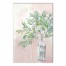 Blush Vase of Leaves 24x36 Canvas Wall Art