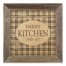 My Kitchen 12x12 Personalized Framed Wood Print