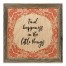 Mandala Find Happiness in the Little Things 12x12 Framed Wood Print