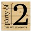 Party of 2 14x14 Personalized Pallet Wood Art