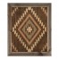 Dark Southwest Pattern 20x16 Framed Wood Print